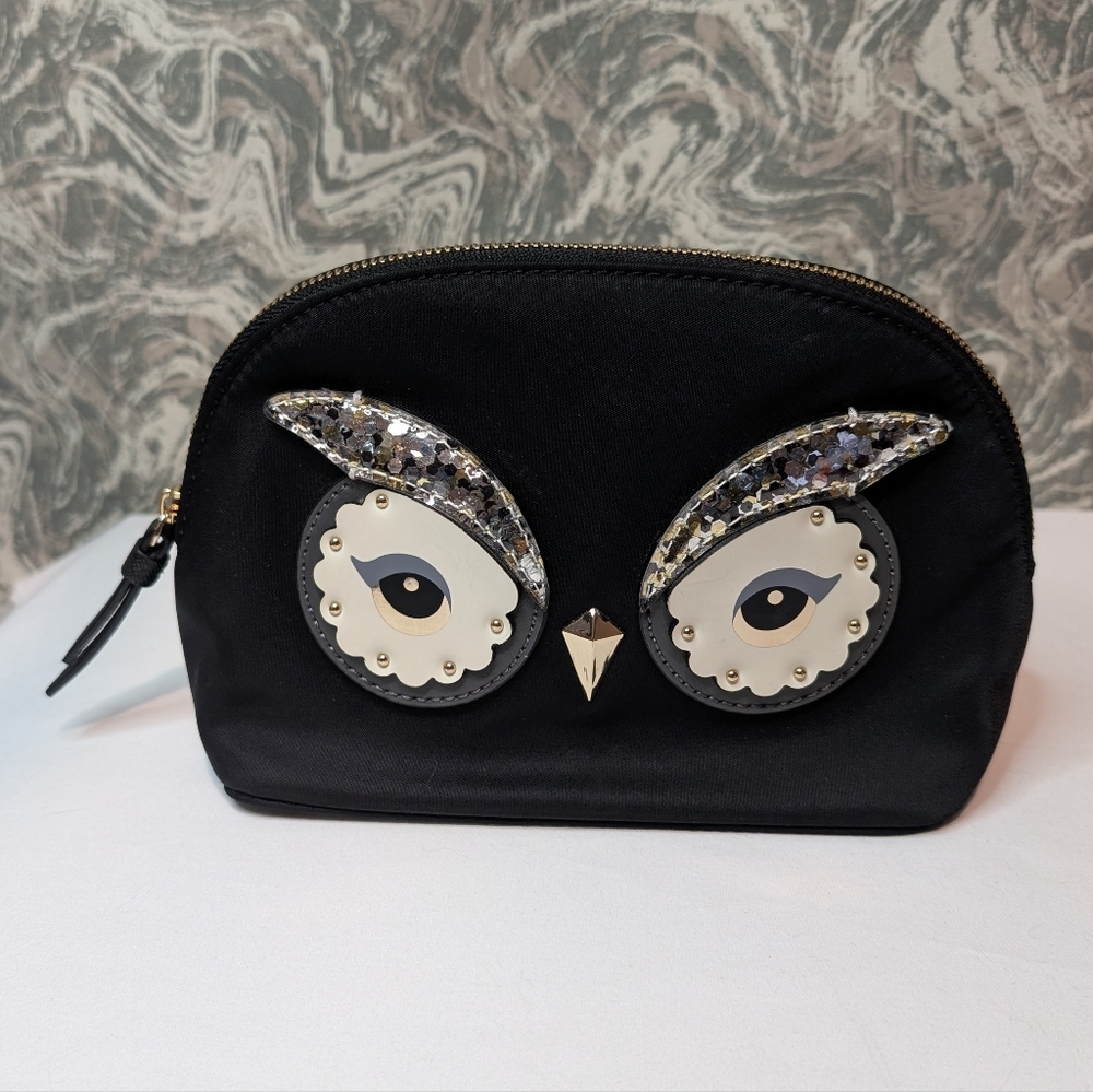 Kate Spade Owl Cosmetic Bag Pouch